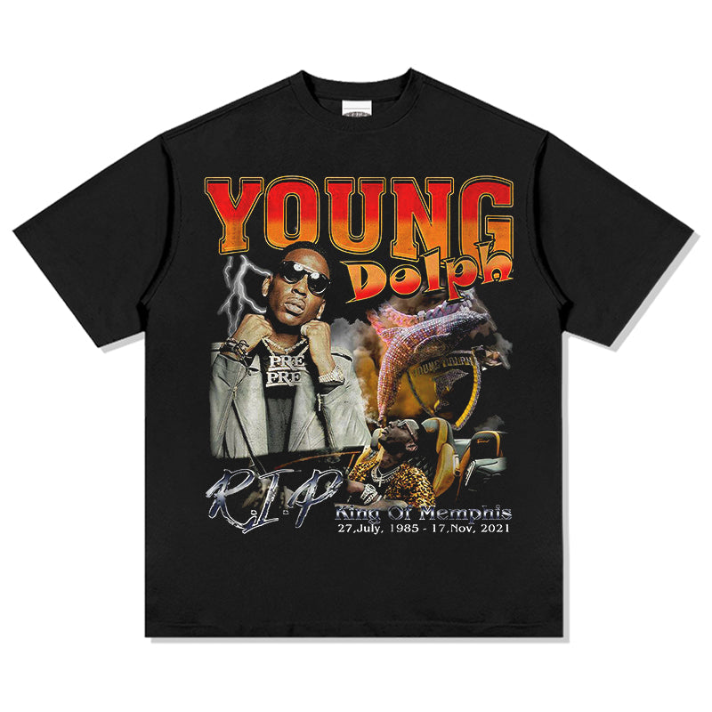 Young Dolph Tee Style001 Hoodie, Sweatshirt | CoreVibeTees.com (Image 1)