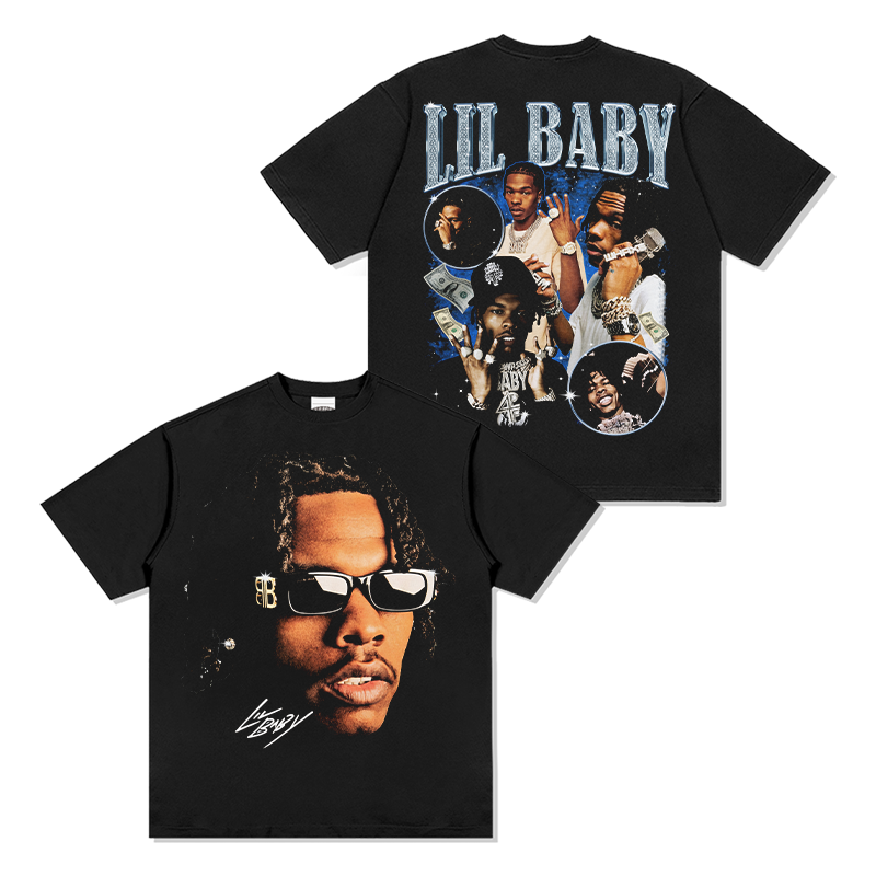 Lil Baby "signature" Tee Hoodie, Sweatshirt | CoreVibeTees.com (Image 1)