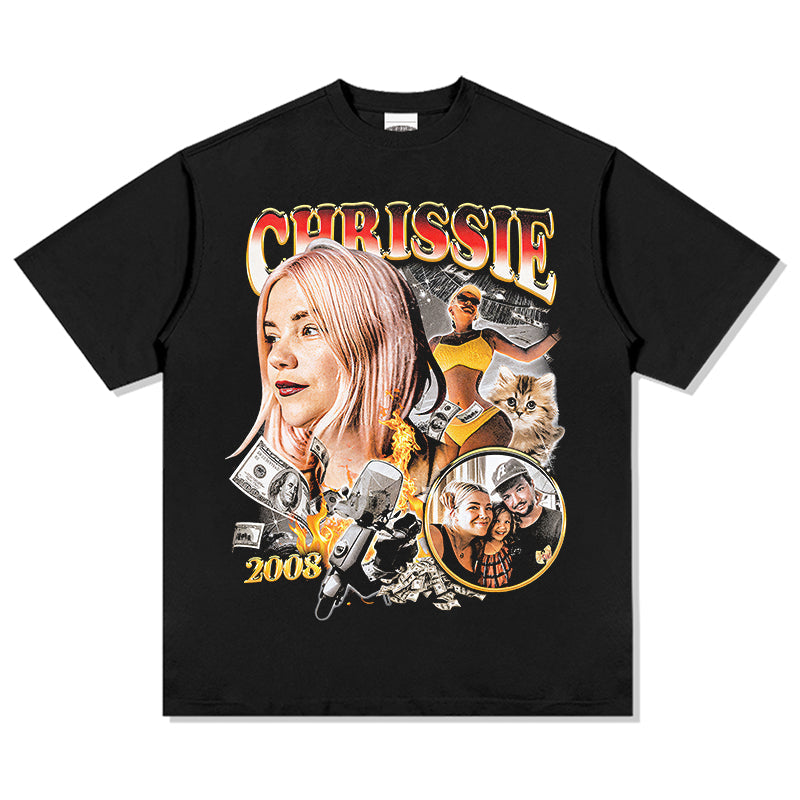 Chrissie Tee Hoodie, Sweatshirt | CoreVibeTees.com (Image 1)