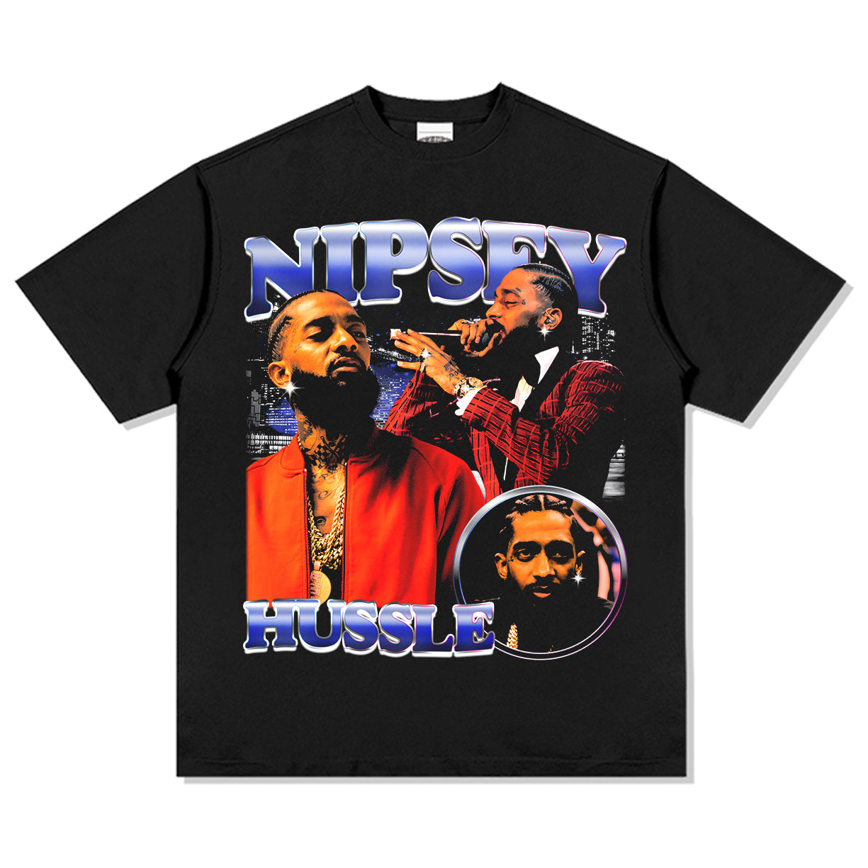 Nipsey Hussle Tee Style004 Hoodie, Sweatshirt | CoreVibeTees.com (Image 1)