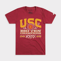 USC Women's Basketball 2025 Big Ten Champs Tee Hoodie, Sweatshirt | CoreVibeTees.com
