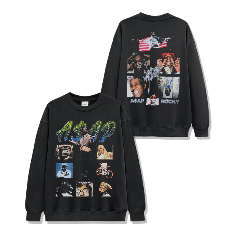 Asap Rocky Sweatshirt Style007 T-Shirts, Hoodie | CoreVibeTees.com (Image 1)