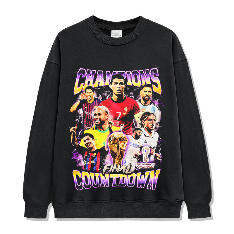 Champions Final Countdown Sweatshirt T-Shirts, Hoodie | CoreVibeTees.com (Image 1)