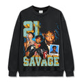 21 Savage Sweatshirt Style003 T-Shirts, Hoodie | CoreVibeTees.com (Image 1)