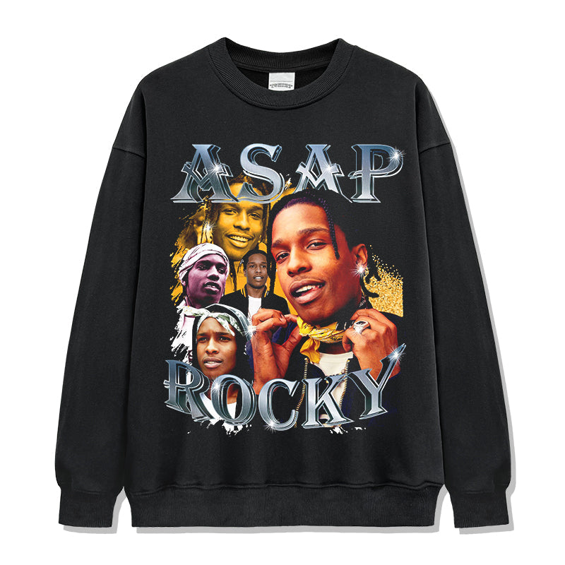 Asap Rocky Sweatshirt Style002 T-Shirts, Hoodie | CoreVibeTees.com (Image 1)