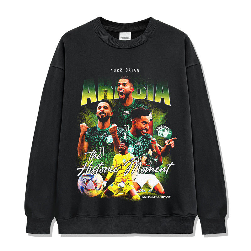 2022-Qatar "The Historic Moment" Sweatshirt T-Shirts, Hoodie | CoreVibeTees.com (Image 1)