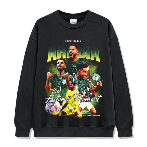 2022-Qatar "The Historic Moment" Sweatshirt T-Shirts, Hoodie | CoreVibeTees.com (Image 1)