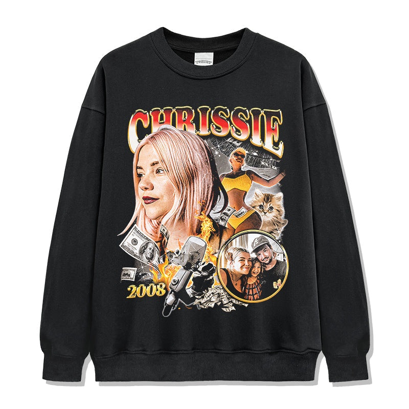 Chrissie Sweatshirt T-Shirts, Hoodie | CoreVibeTees.com (Image 1)