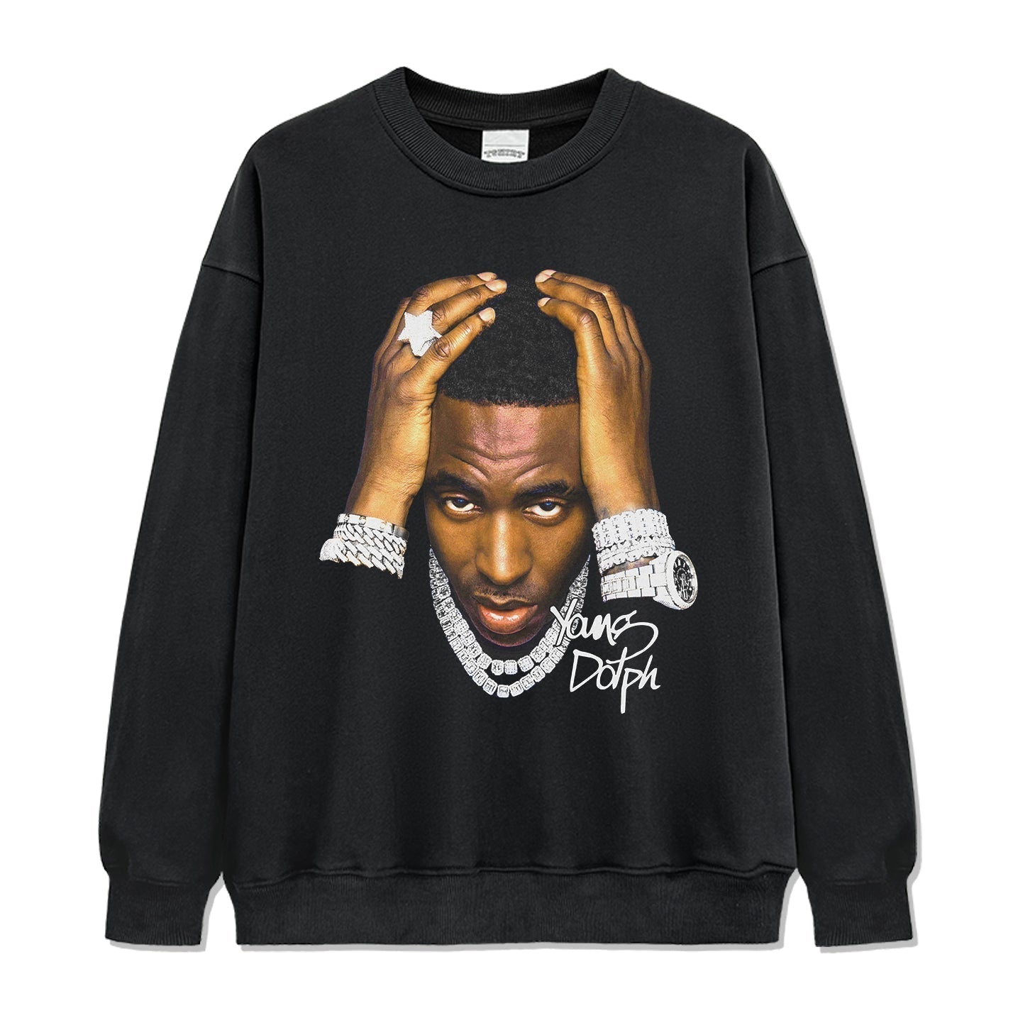 Young Dolph Sweatshirt T-Shirts, Hoodie | CoreVibeTees.com (Image 1)