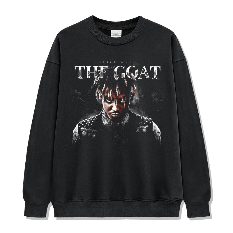 The Goat By Juice Wrld Sweatshirt T-Shirts, Hoodie | CoreVibeTees.com (Image 1)
