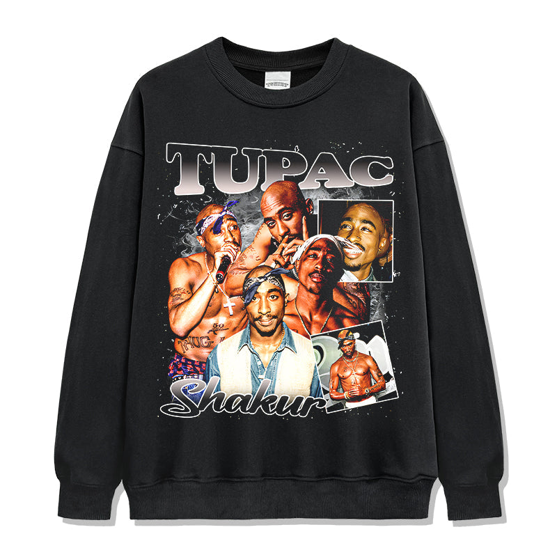 Tupac Shakur Sweatshirt Style010 T-Shirts, Hoodie | CoreVibeTees.com (Image 1)