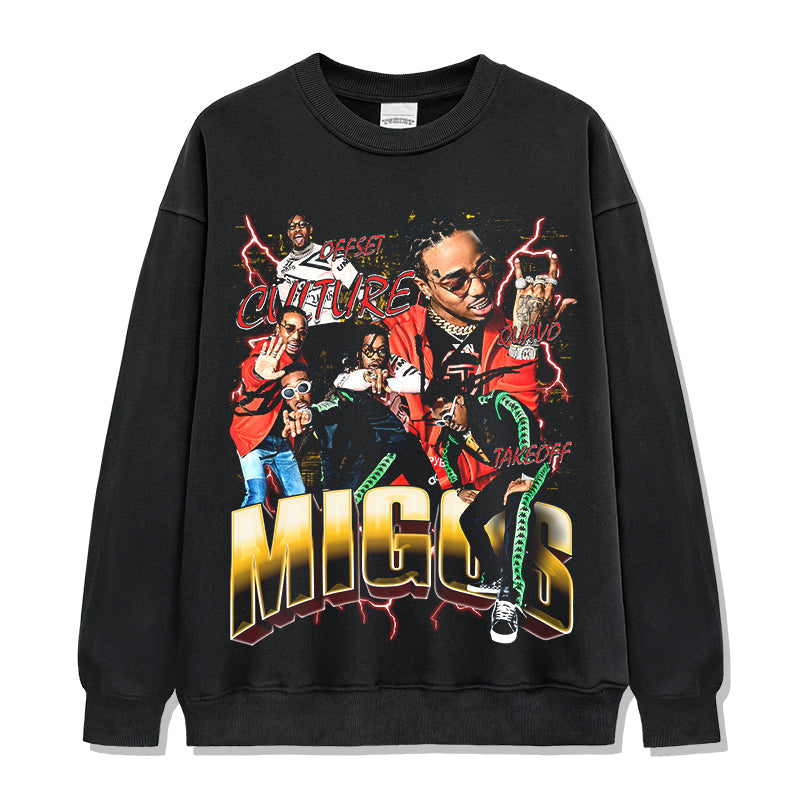Migos Sweatshirt Style001 T-Shirts, Hoodie | CoreVibeTees.com (Image 1)
