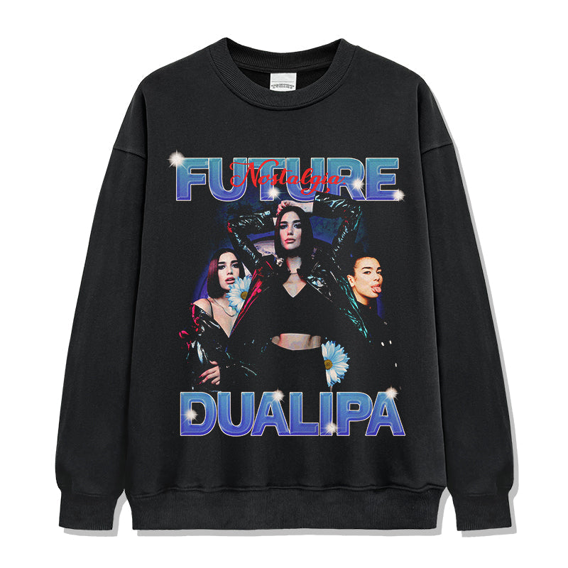 Future Nostalgia By Dua Lipa Sweatshirt T-Shirts, Hoodie | CoreVibeTees.com (Image 1)