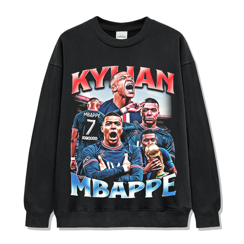 Kylian Mbappe Sweatshirt Style001 T-Shirts, Hoodie | CoreVibeTees.com (Image 1)