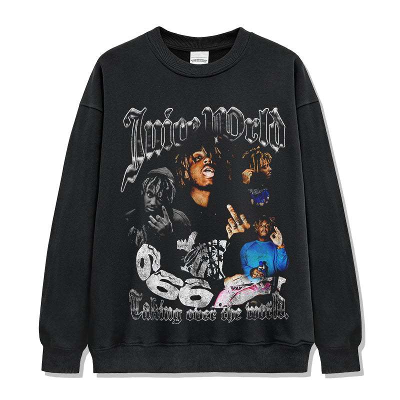 Juice Wrld Sweatshirt Style011 T-Shirts, Hoodie | CoreVibeTees.com (Image 1)