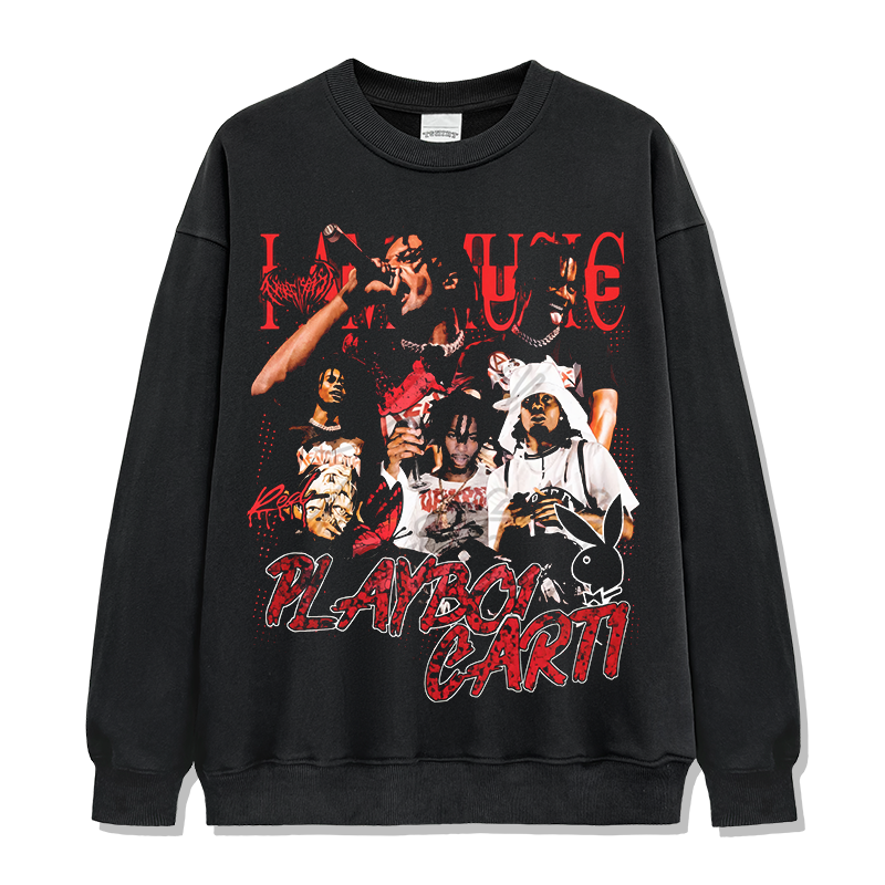 Playboi Carti "I Am Music" Sweatshirt Style003 T-Shirts, Hoodie | CoreVibeTees.com (Image 1)