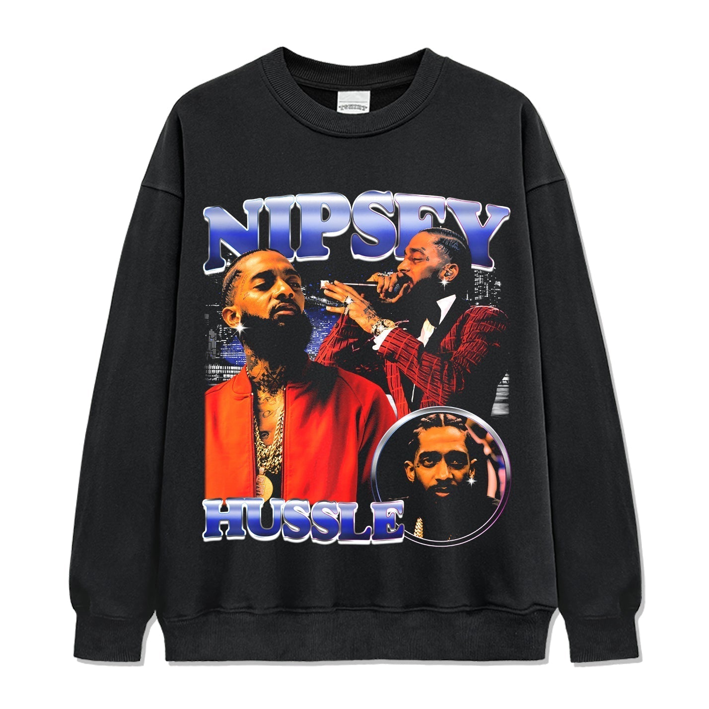 Nipsey Hussle Sweatshirt Style006 T-Shirts, Hoodie | CoreVibeTees.com (Image 1)