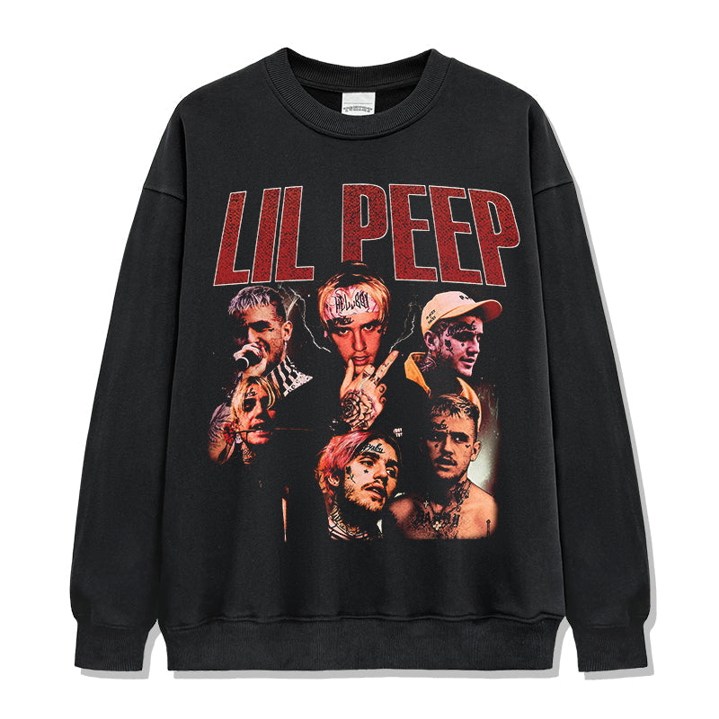 Lil Peep Sweatshirt T-Shirts, Hoodie | CoreVibeTees.com (Image 1)