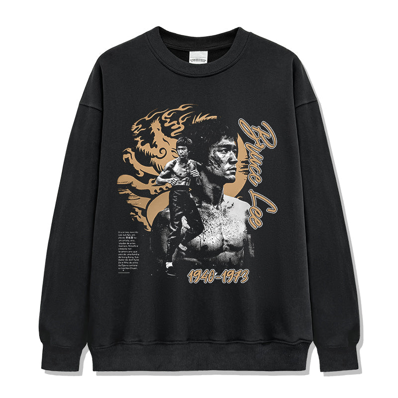 Bruce Lee Sweatshirt T-Shirts, Hoodie | CoreVibeTees.com (Image 1)