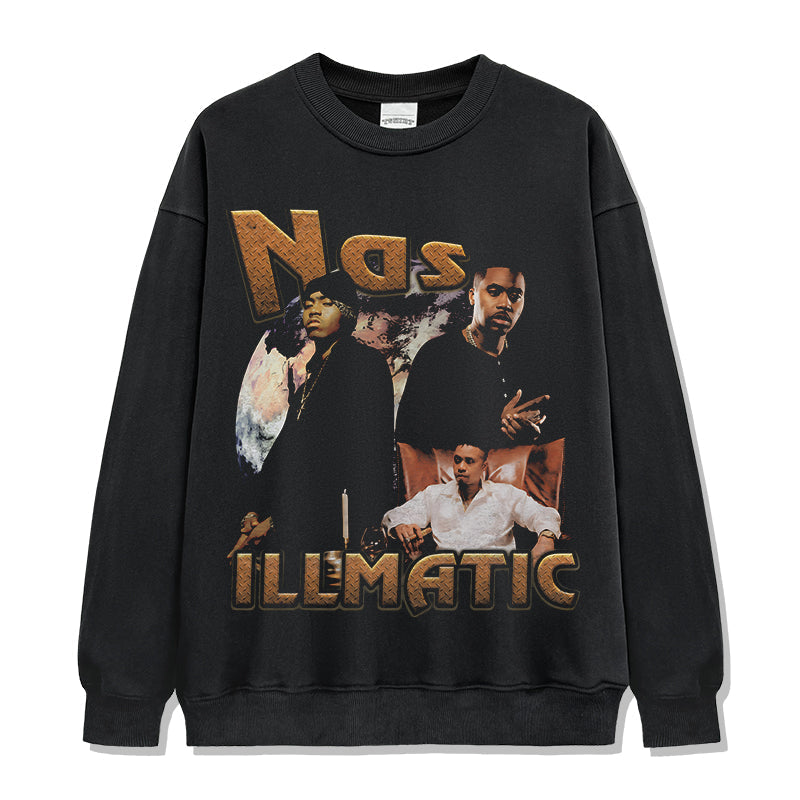 Illmatic By Nas Sweatshirt T-Shirts, Hoodie | CoreVibeTees.com (Image 1)