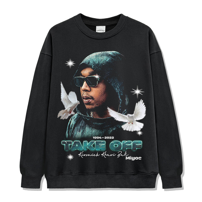 Takeoff Sweatshirt T-Shirts, Hoodie | CoreVibeTees.com (Image 1)