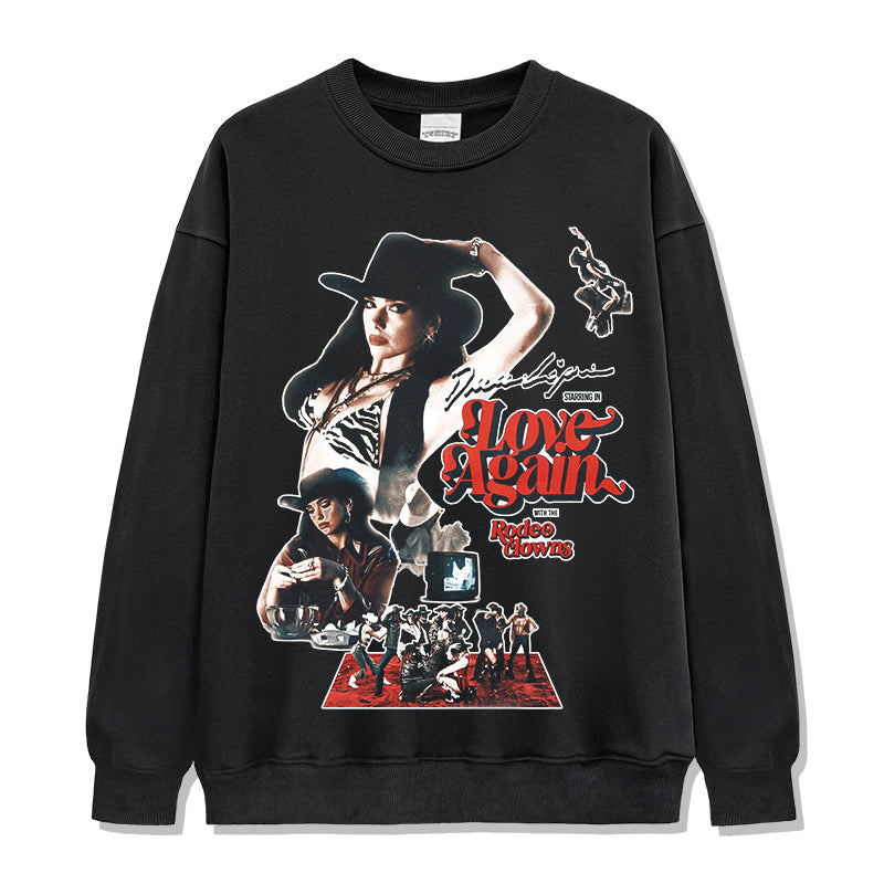 Love Again By Dua Lipa Sweatshirt T-Shirts, Hoodie | CoreVibeTees.com (Image 1)