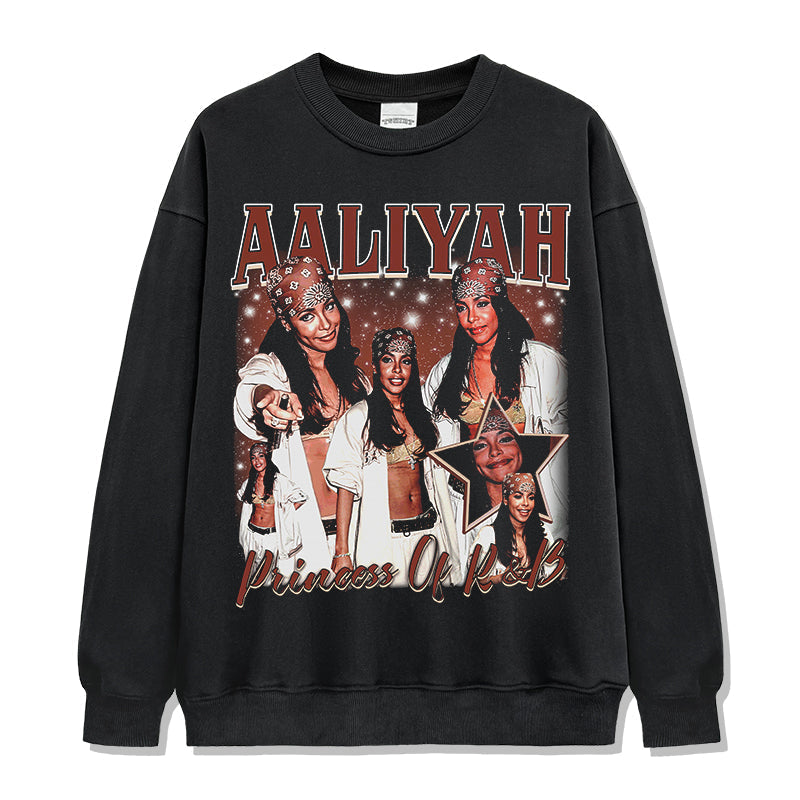 Princess Of K&B By Aaliyah Sweatshirt T-Shirts, Hoodie | CoreVibeTees.com (Image 1)