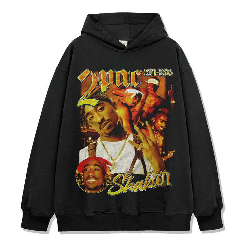 Tupac Shakur Hoodie Style026 T-Shirts, Sweatshirt | CoreVibeTees.com (Image 1)