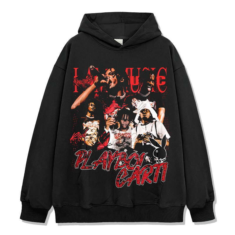 Playboi Carti "I Am Music" Hoodie Style003 T-Shirts, Sweatshirt | CoreVibeTees.com (Image 1)