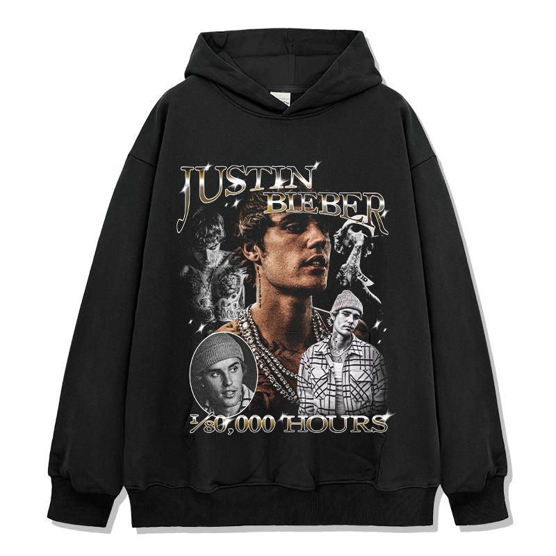 10,000 Hours By Justin Bieber Hoodie T-Shirts, Sweatshirt | CoreVibeTees.com (Image 1)