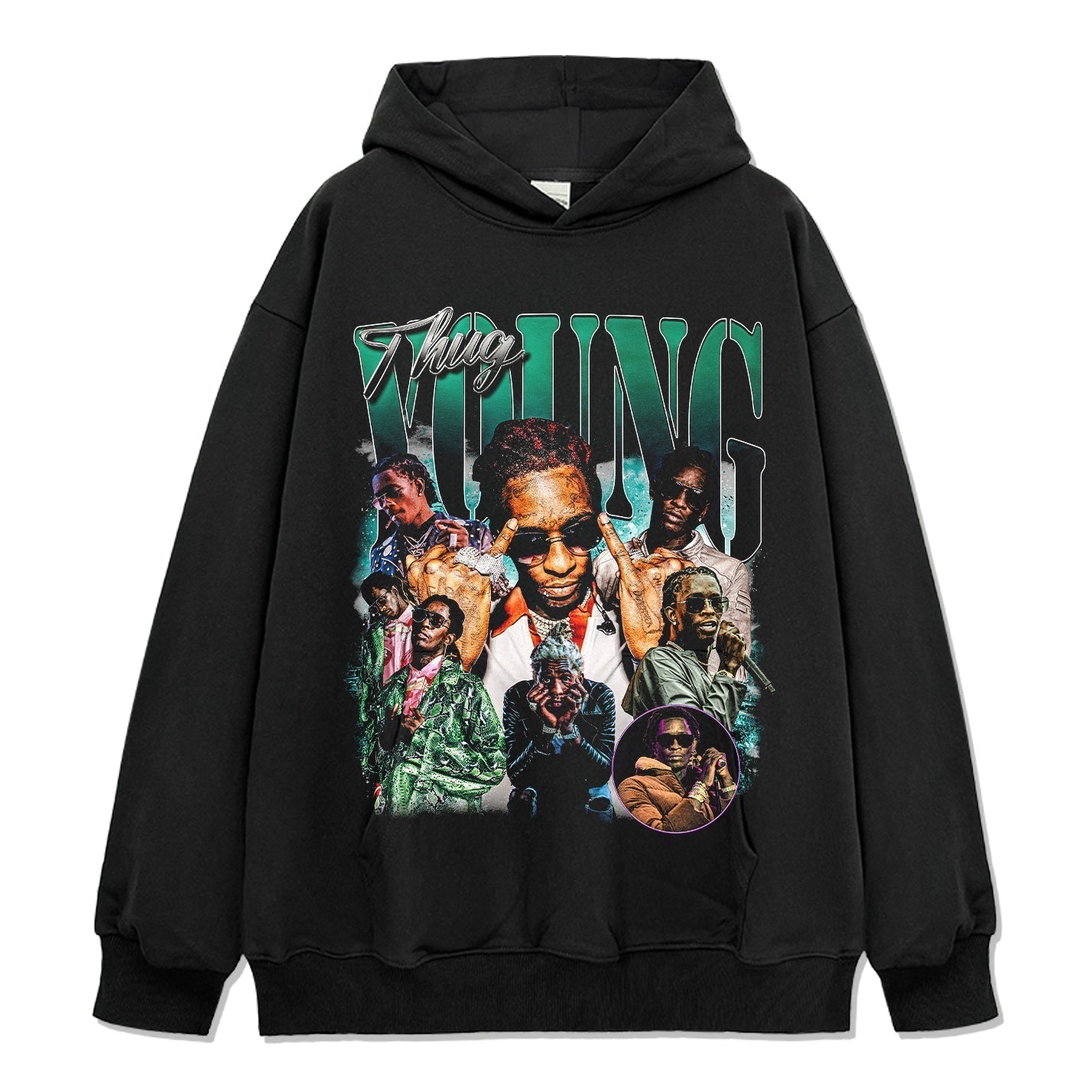 Young Thug Hoodie Style001 T-Shirts, Sweatshirt | CoreVibeTees.com (Image 1)