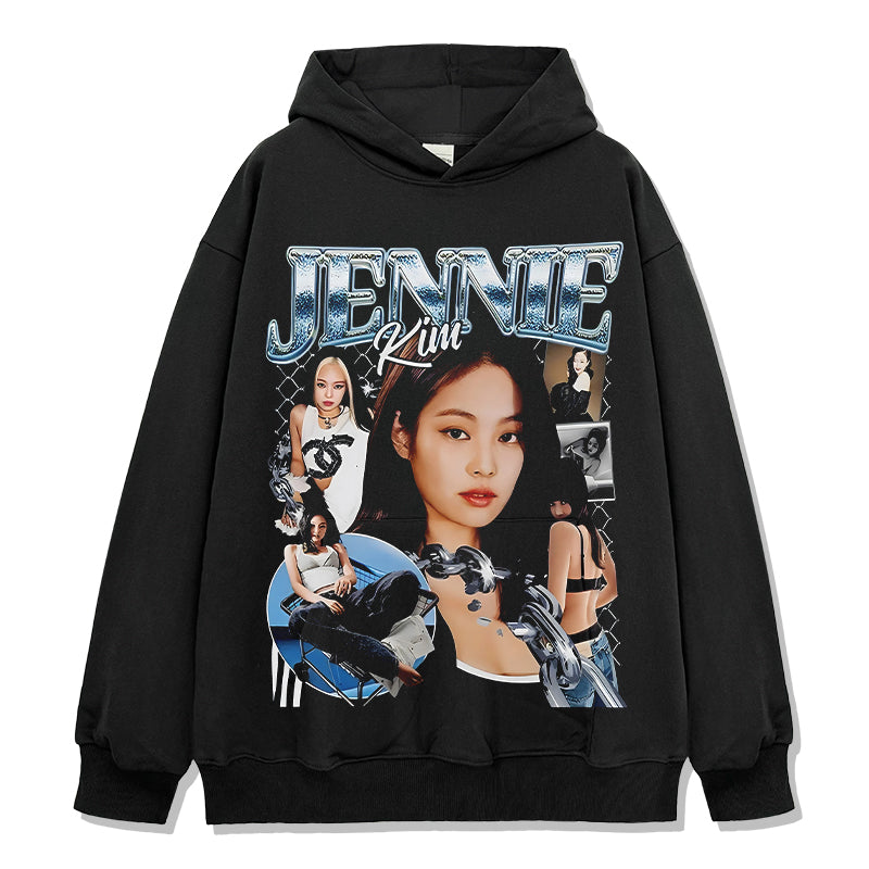 Jennie Kim Hoodie T-Shirts, Sweatshirt | CoreVibeTees.com (Image 1)
