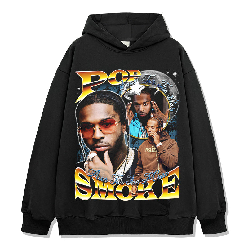 Pop Smoke Hoodie Style003 T-Shirts, Sweatshirt | CoreVibeTees.com (Image 1)