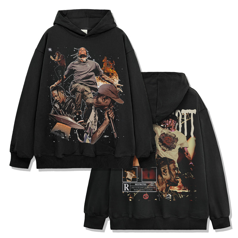 Travis Scott Hoodie Style004 T-Shirts, Sweatshirt | CoreVibeTees.com (Image 1)