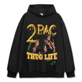 Thug Life By Tupac Shakur Hoodie T-Shirts, Sweatshirt | CoreVibeTees.com (Image 1)