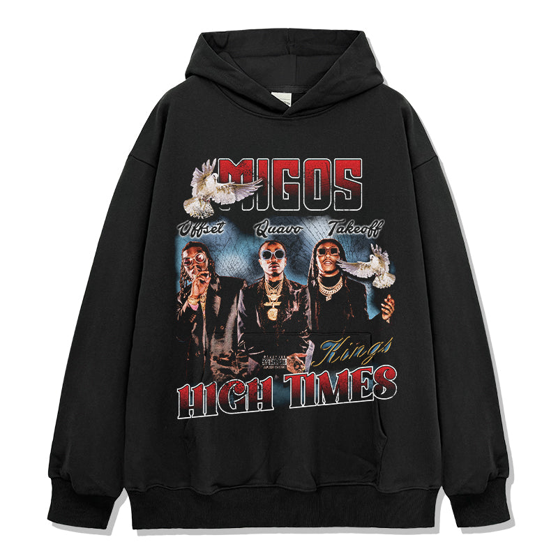 High Times By Migos Hoodie T-Shirts, Sweatshirt | CoreVibeTees.com (Image 1)