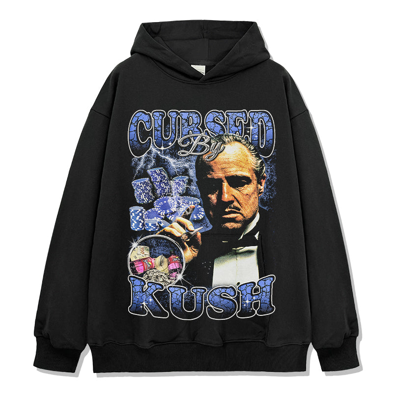Cursed by Kush Hoodie T-Shirts, Sweatshirt | CoreVibeTees.com (Image 1)
