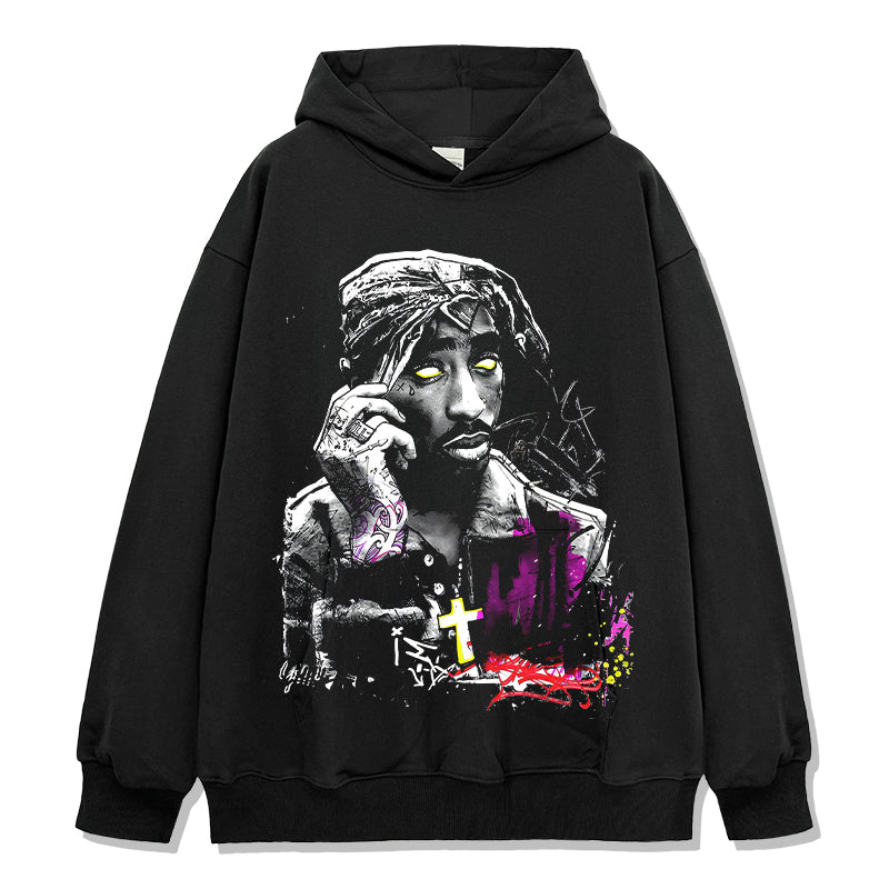 Tupac Shakur Signature Hoodie Style002 T-Shirts, Sweatshirt | CoreVibeTees.com (Image 1)