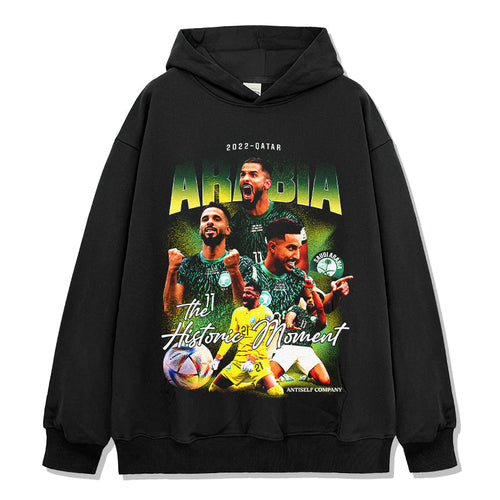 2022-Qatar "The Historic Moment" Hoodie T-Shirts, Sweatshirt | CoreVibeTees.com (Image 1)