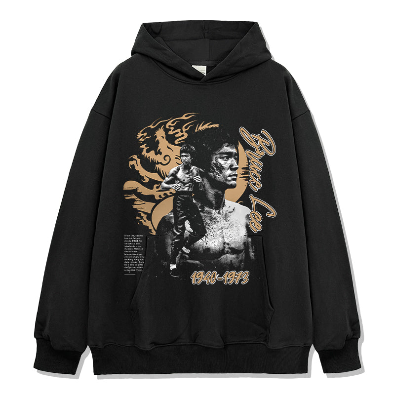 Bruce Lee Hoodie T-Shirts, Sweatshirt | CoreVibeTees.com (Image 1)