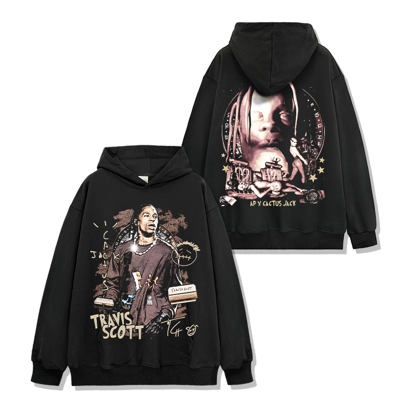 Travis Scott Hoodie Style025 T-Shirts, Sweatshirt | CoreVibeTees.com (Image 1)