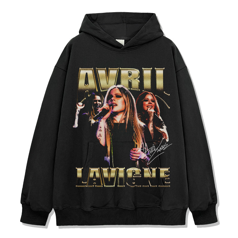 Avril Lavigne Hoodie T-Shirts, Sweatshirt | CoreVibeTees.com (Image 1)