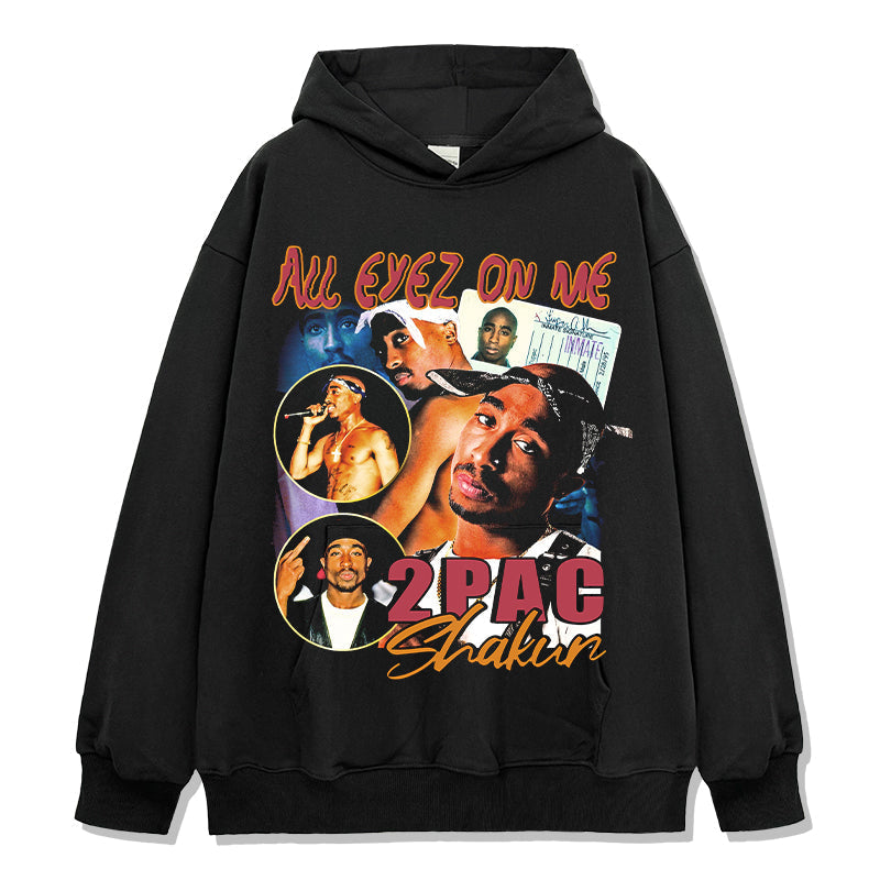 All Eyez On Me By Tupac Shakur Hoodie Style001 T-Shirts, Sweatshirt | CoreVibeTees.com (Image 1)