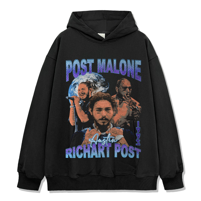Austin Richard Post By Post Malone Hoodie T-Shirts, Sweatshirt | CoreVibeTees.com (Image 1)