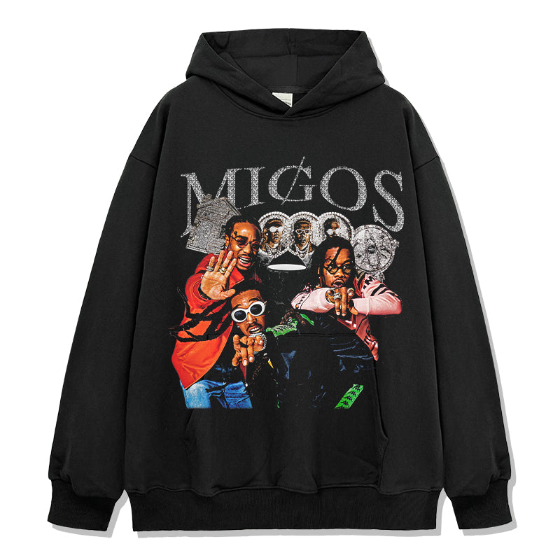 Migos Hoodie T-Shirts, Sweatshirt | CoreVibeTees.com (Image 1)