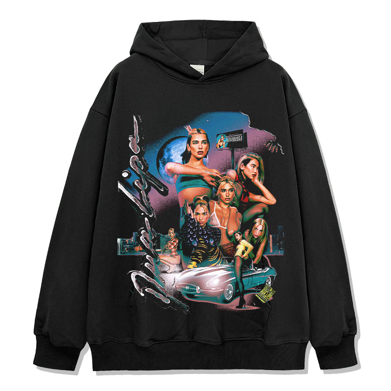 Dualipa Hoodie T-Shirts, Sweatshirt | CoreVibeTees.com (Image 1)