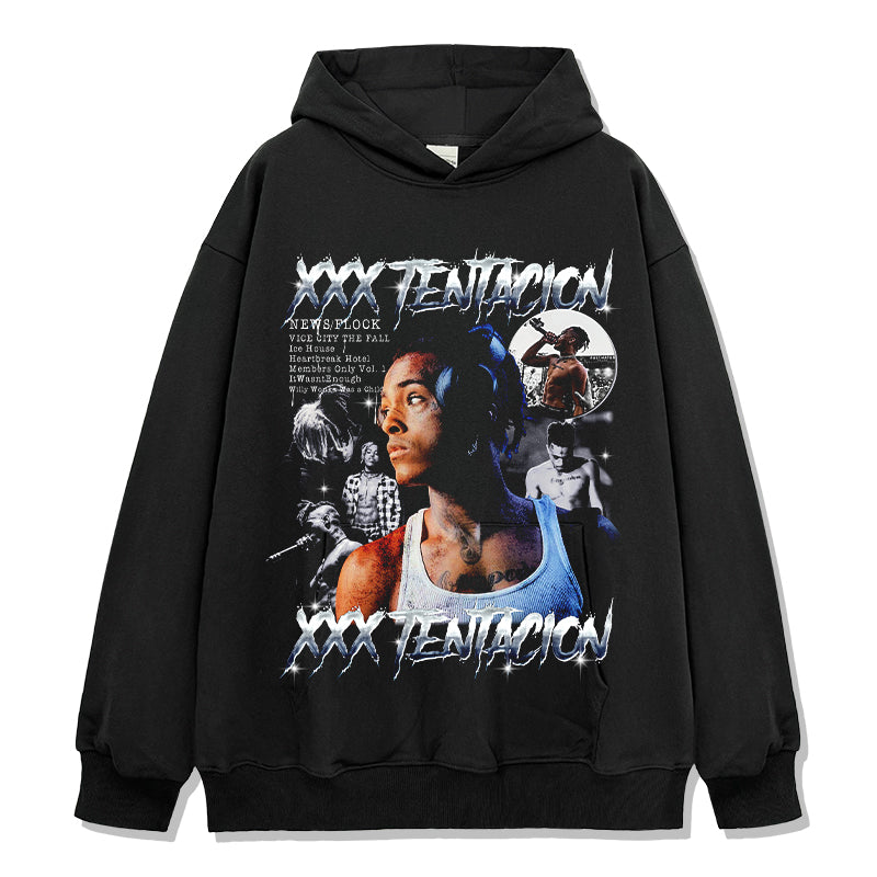 XXXTentacion Hoodie Style002 T-Shirts, Sweatshirt | CoreVibeTees.com (Image 2)