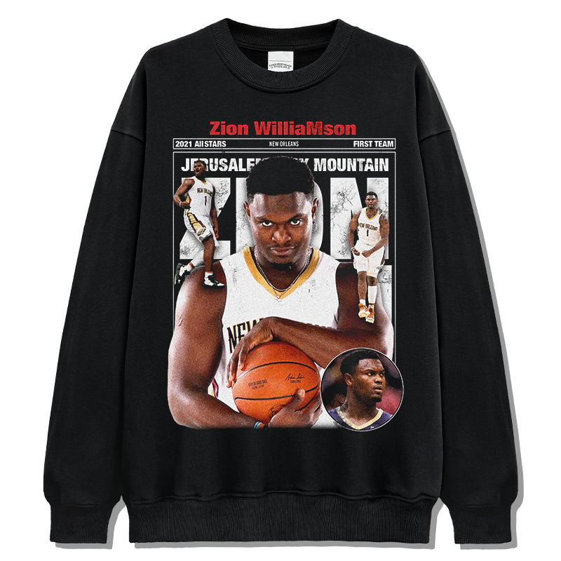 Zion Williamson Sweatshirt NBA 2024 T-Shirts, Hoodie | CoreVibeTees.com (Image 3)