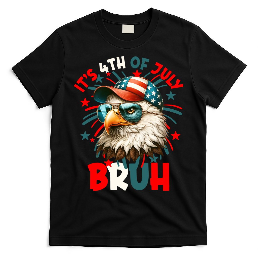 Bruh 4th Of July Bald Eagle Funny T-Shirt Hoodie, Sweatshirt | CoreVibeTees.com