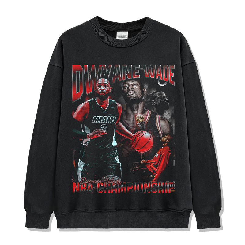 Dwyane Wade Sweatshirt NBA 2024 T-Shirts, Hoodie | CoreVibeTees.com (Image 1)